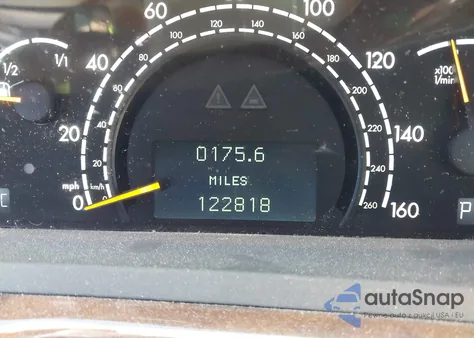 2002 Mercedes-Benz S 500 from USA, damaged, VIN WDBNG75J02A290554